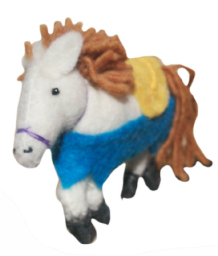 Horse Mobile for baby, Nursery